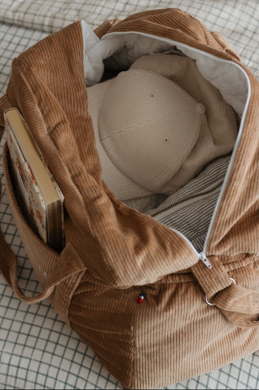 Sac à langer en Velours côtelé