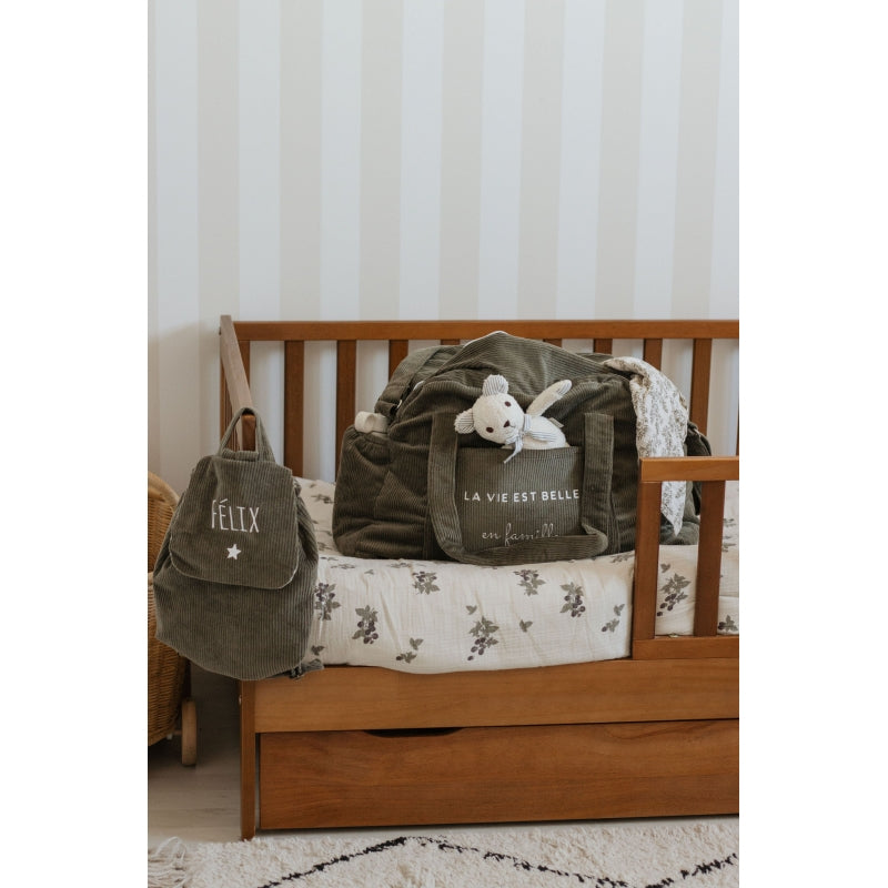 Sac à langer en Velours côtelé