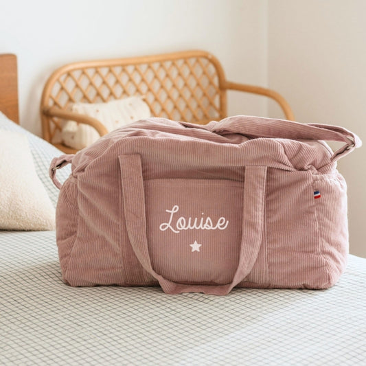 Sac à langer en Velours côtelé