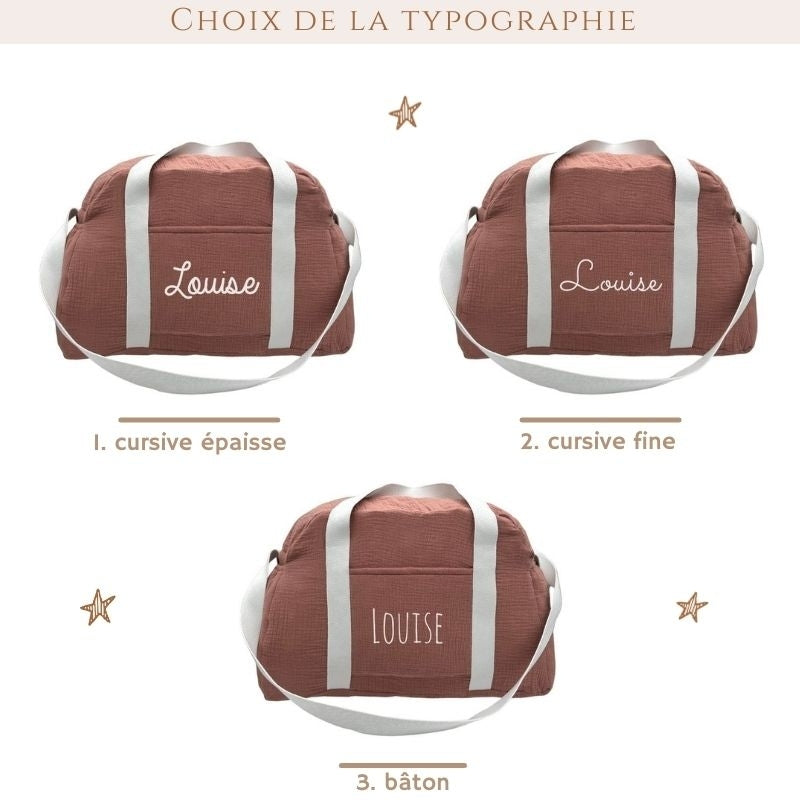 Sac à Langer en Double Gaze de Coton