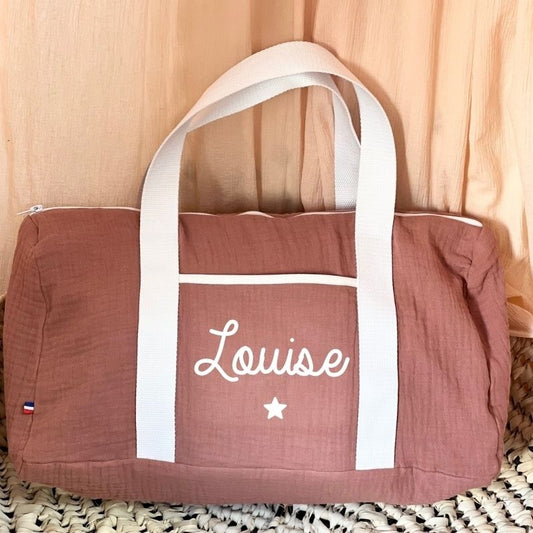 Sac Week-end en Double gaze de coton