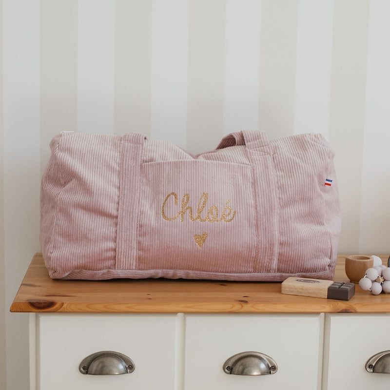 Sac Week-end en Velours Côtelé