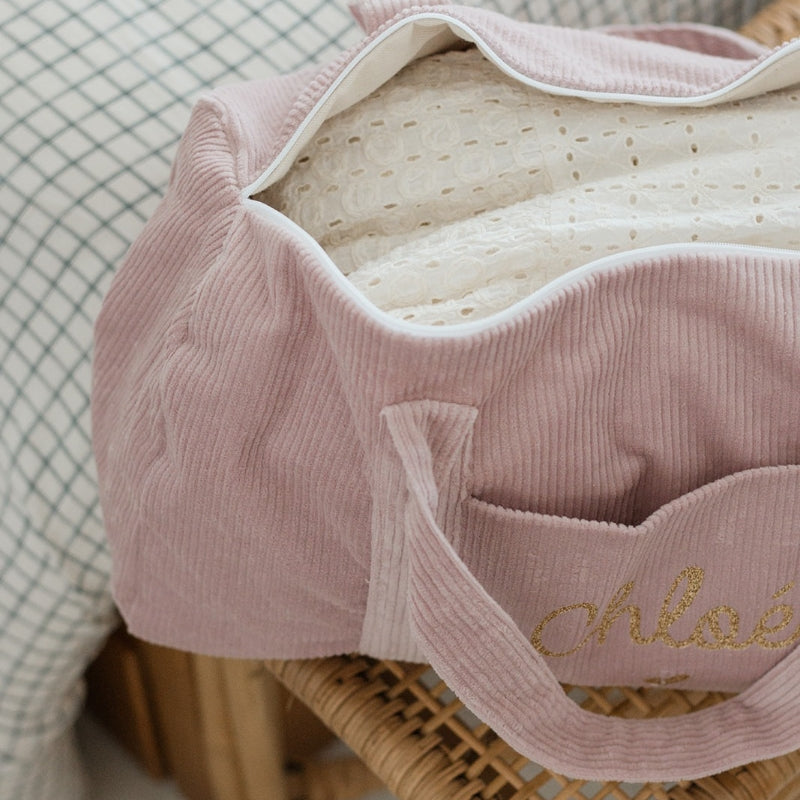 Sac Week-end en Velours Côtelé