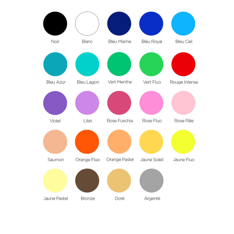 Personalized Lovely Colors Weekly Planner