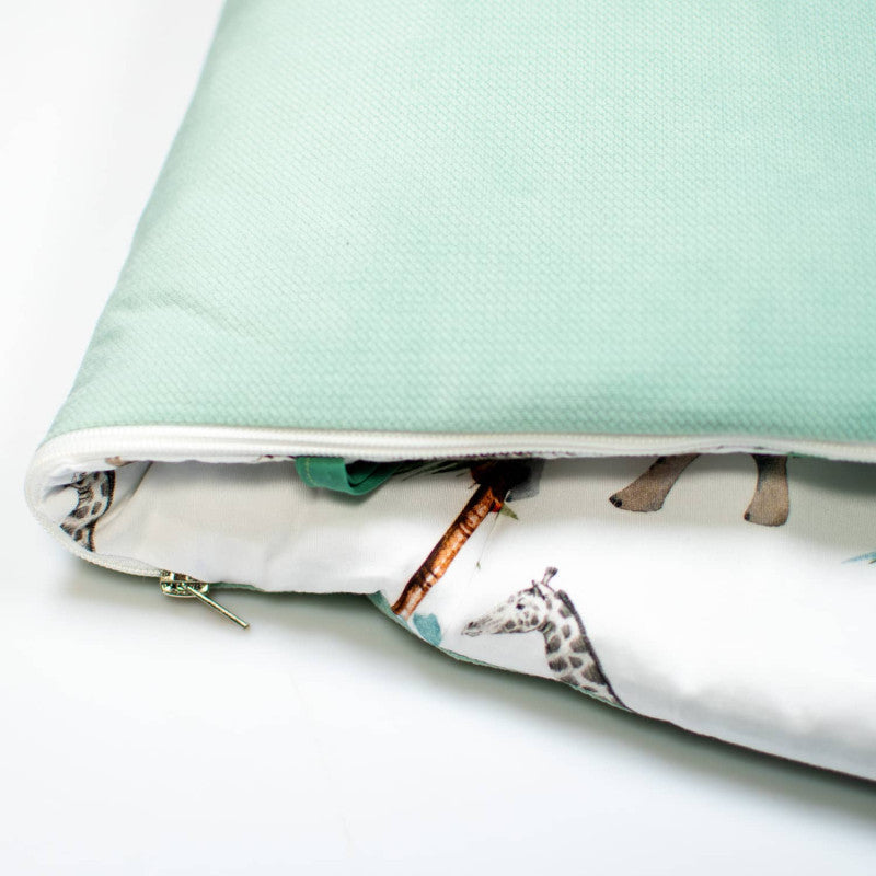 Tour de lit déhoussable et réversible, Safari