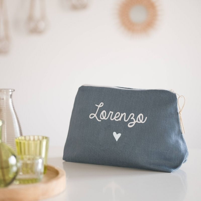 Trousse en Lin naturel - formats Mini & Maxi