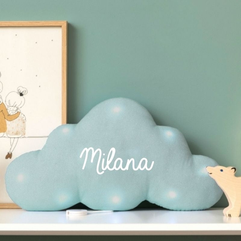 Veilleuse lumineuse Musicale - Nuage en Lin