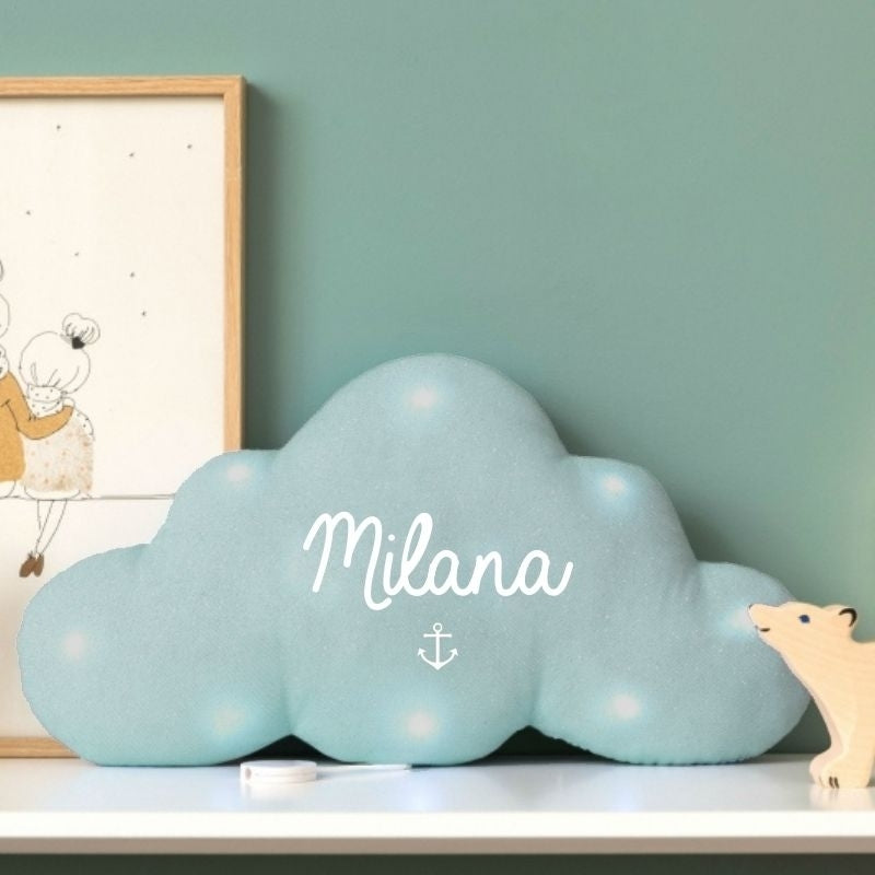 Veilleuse lumineuse Musicale - Nuage en Lin
