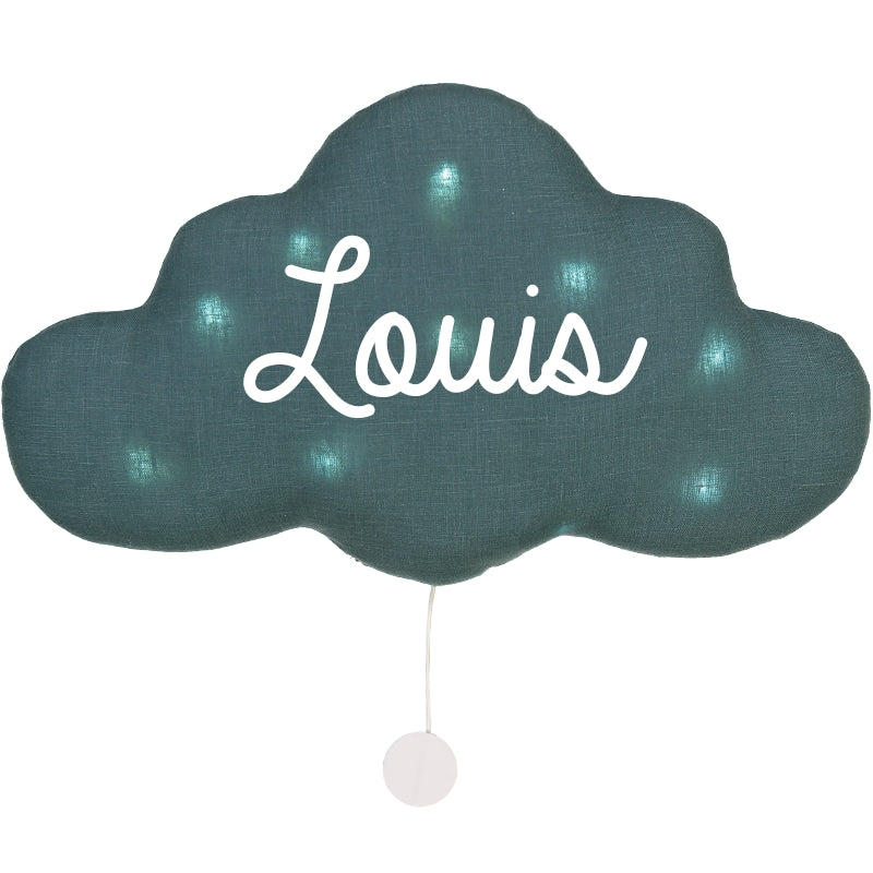 Veilleuse lumineuse Musicale - Nuage en Lin