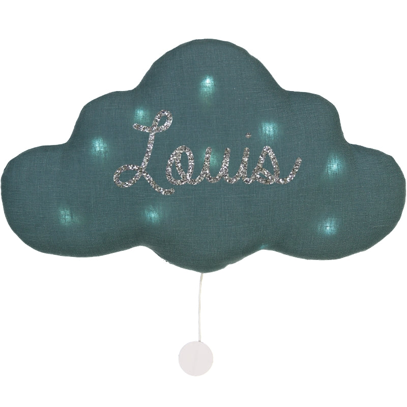 Veilleuse lumineuse Musicale - Nuage en Lin