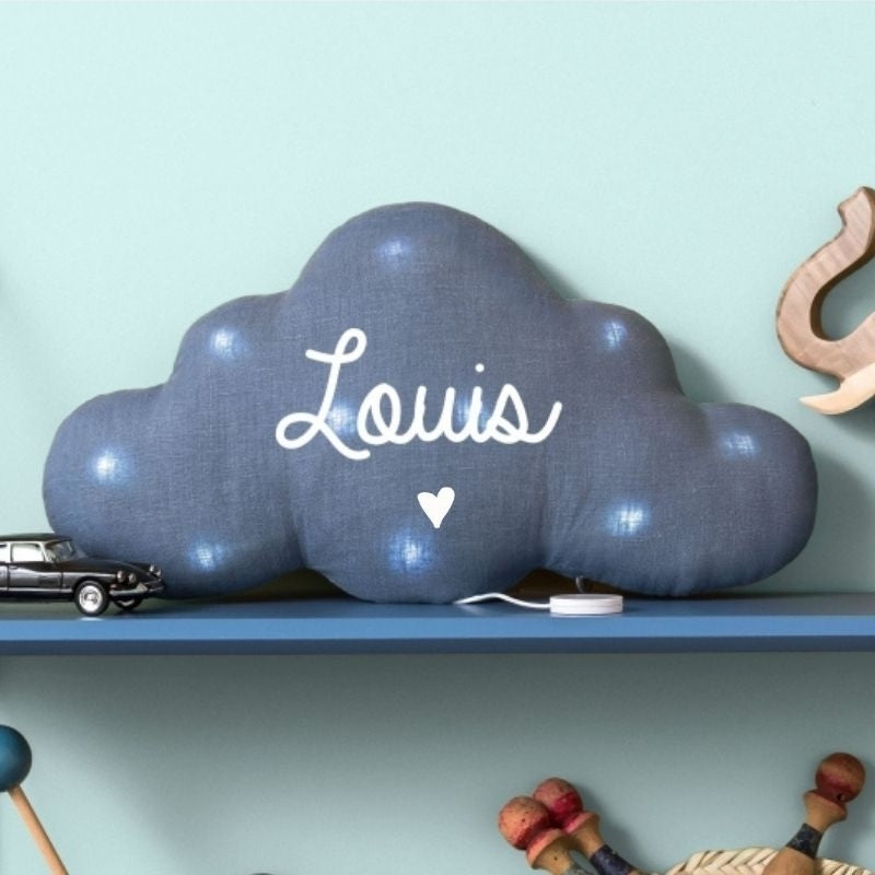 Veilleuse lumineuse Sans musique - Nuage en Lin