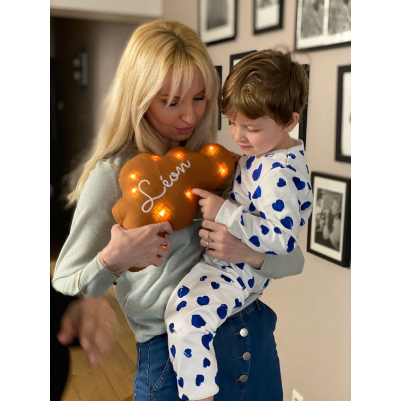 Veilleuse lumineuse Musicale - Nuage en Lin